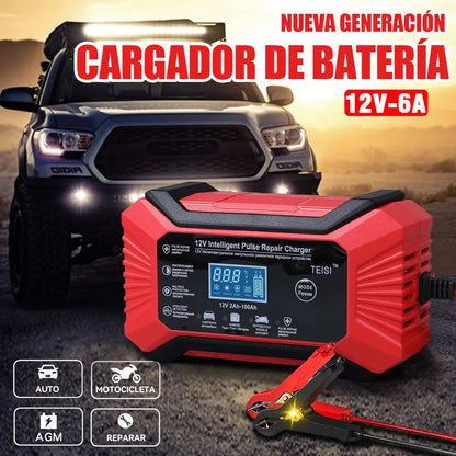 Cargador de Baterías 🏎️🚘 NUNCA MÁS TE QUEDES VARADO: ARRANCA TU AUTO EN SEGUNDOS