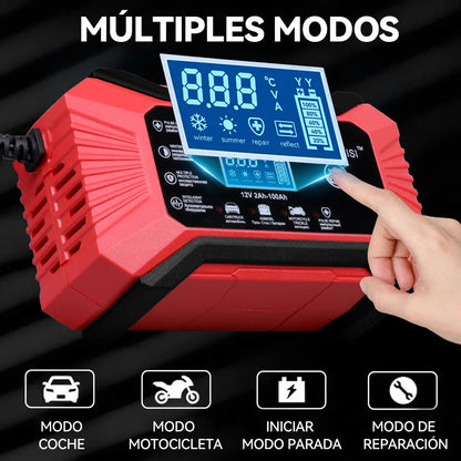 Cargador de Baterías 🏎️🚘 NUNCA MÁS TE QUEDES VARADO: ARRANCA TU AUTO EN SEGUNDOS